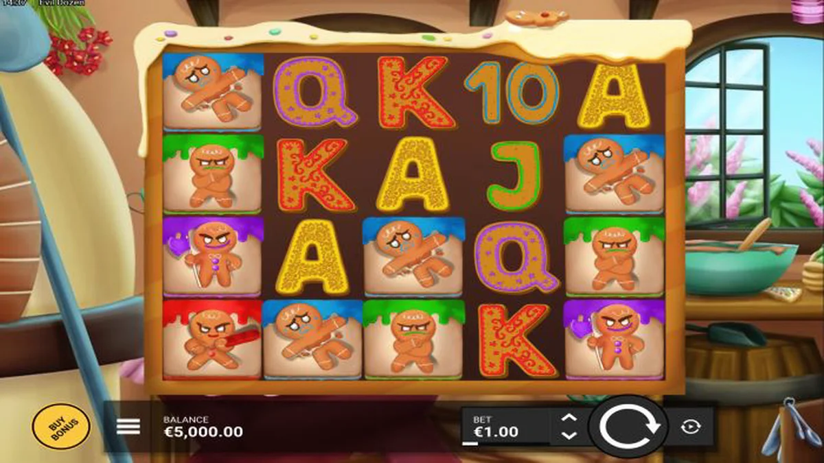 Cenário temático e misterioso do slot Evil Dozen