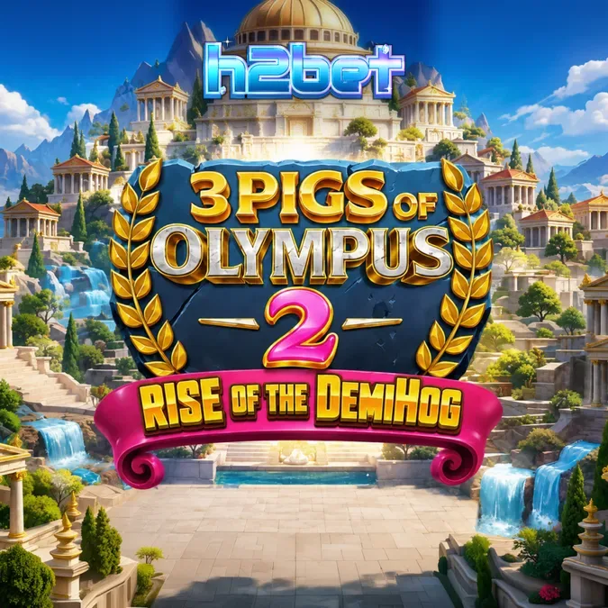 3 Pigs of Olympus 2 Rise of the DemiHog slot game interface
