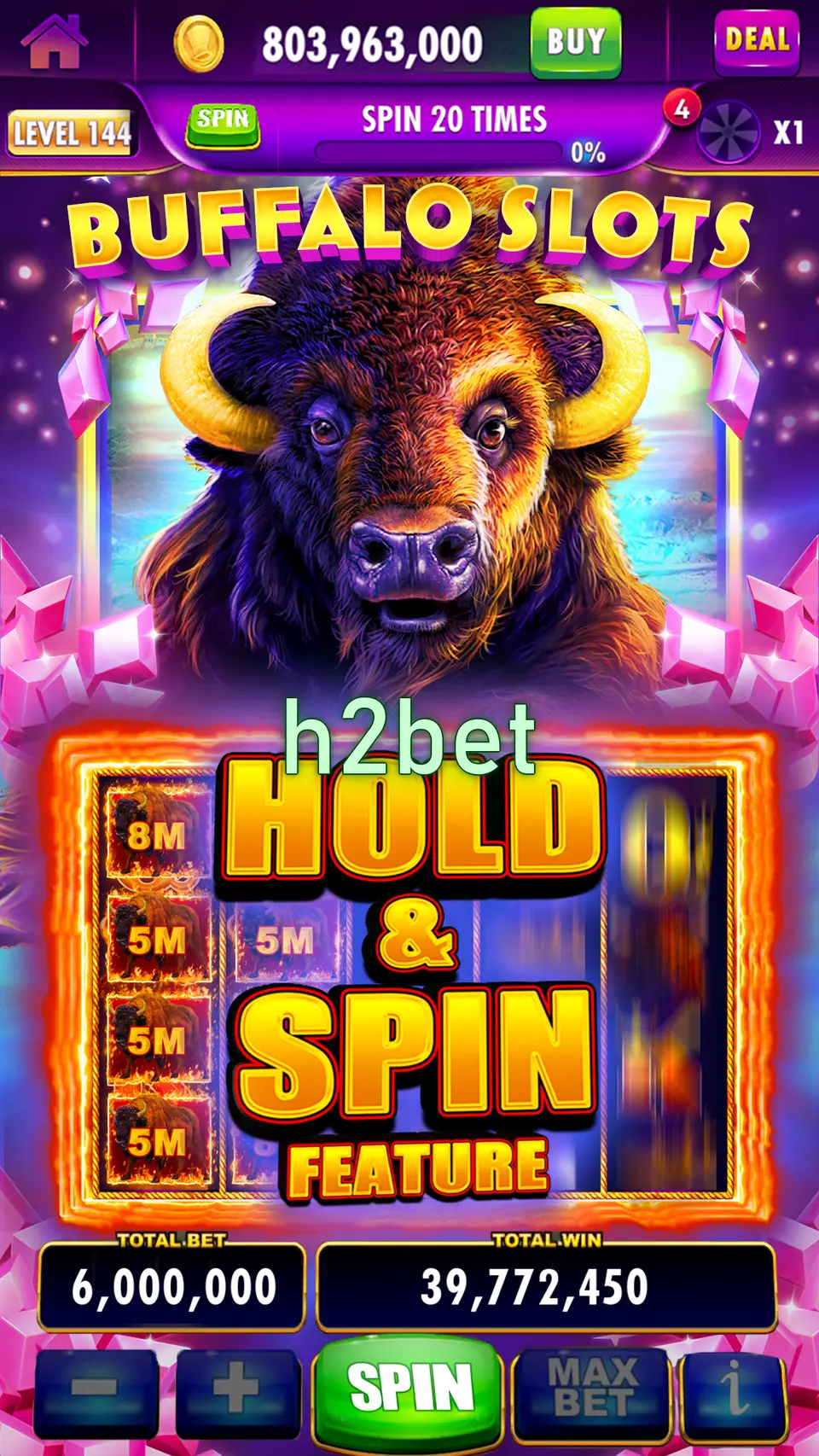 h2bet Capturas de tela - APK Oficial
